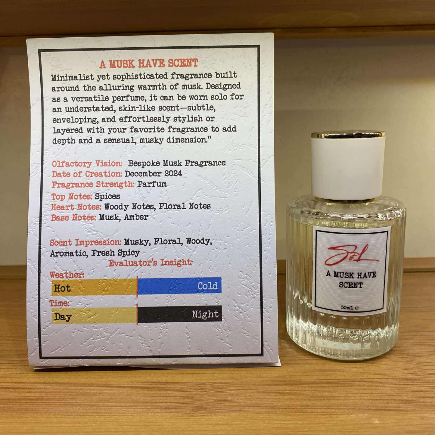 A MUSK HAVE SCENT